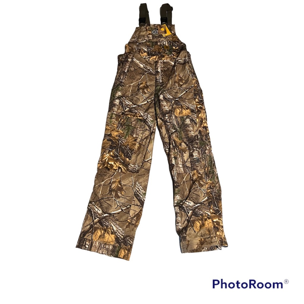 Carhartt Realtree Shoreline Camo Bib Overall
